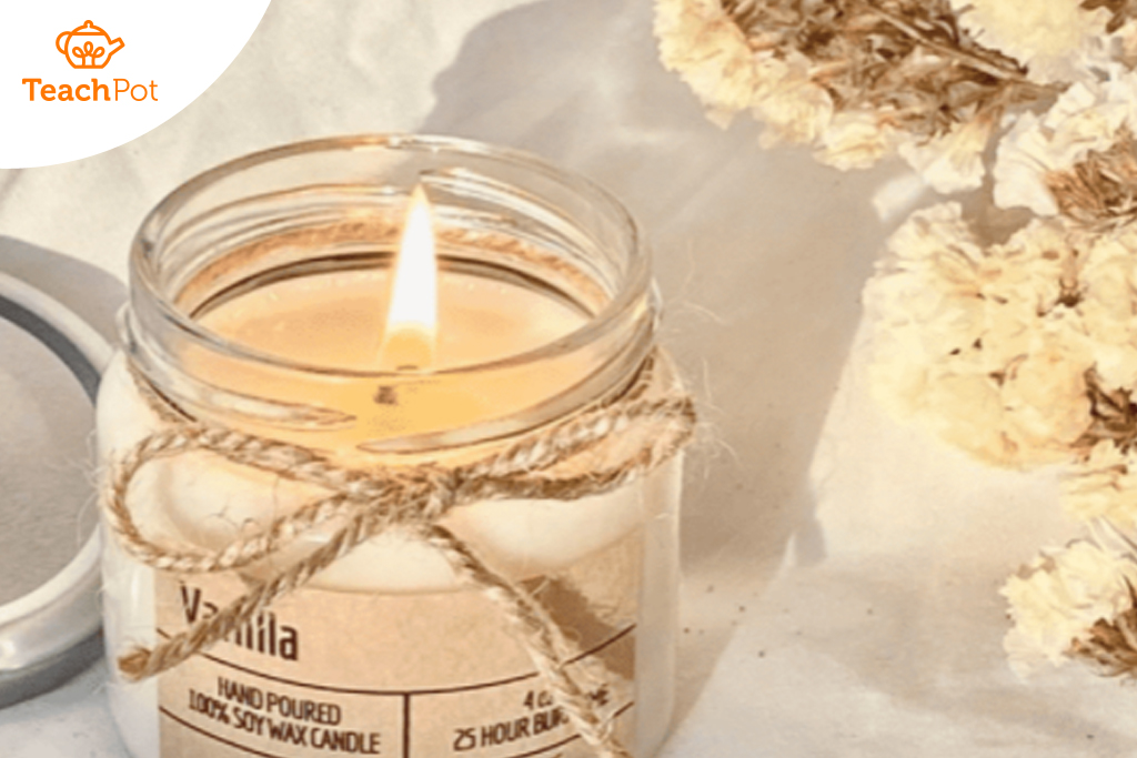 Soy Wax Candle & Scented Floral Wax ทำเทียนหอมอโรม่า จากไขถั่วเหลือง