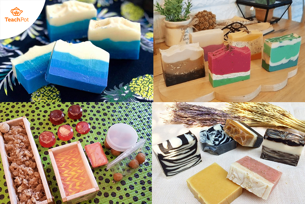 Private Workshop : Natural Handmade Soap (เรียนทำสบู่ธรรมชาติ) คลาสสบู่ธรรมชาติ สบู่กลีเซอลีน สบู่ MP สบู่ธรรมชาติ แบบ Cold Process สบู่ธรรมชาติ แบบ Hot Process